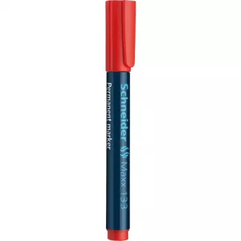Schneider Maxx 133 klinasta konica trajni marker rdeč 113302