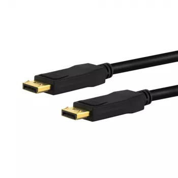 E+P kabel DisplayPort 5m DP2/5 - 4K 60Hz, pozlačen, trojno oklopljen 1538005