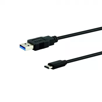 E+P CC323/05 kabel USB 2.0 Type-A na Type-C 0,5m črn