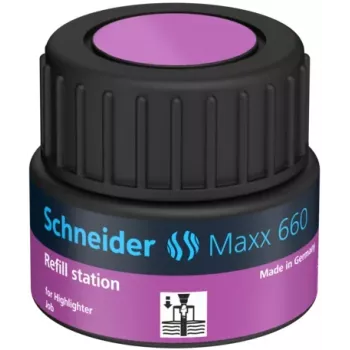Schneider Maxx 660 črnilo za ponovno polnjenje, vijolično 166008