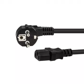 E+P SW 14 napajalni kabel za hladne naprave 2,0 m črn Schuko na IEC C13