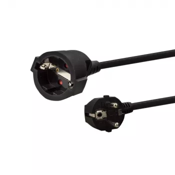 E+P podaljševalni kabel Schuko SV 12 10m črn - 1 vtičnica