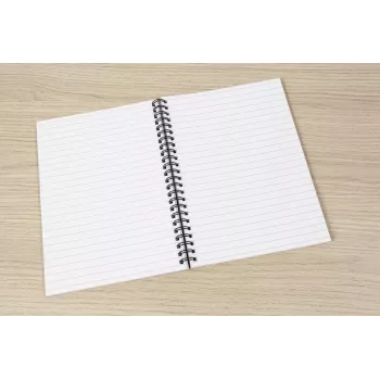 SIGEL Quicknote svetlo rumen zvezek A5 črtan, rumeno-siv mehak ovitek, 160 strani, SN500