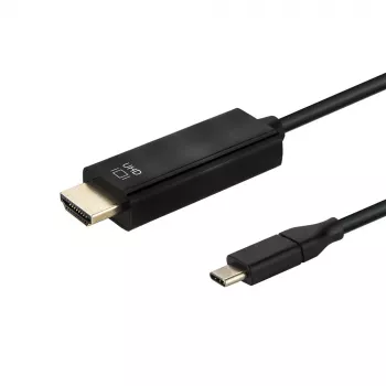 E+P CC368 kabel USB-C na HDMI 1,5m 4K@60Hz črn 866900