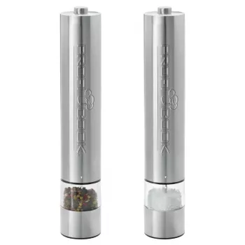 ProfiCook PC-PSM 1031 električni nabor mlinčkov za poper in sol, nerjavno jeklo/črna