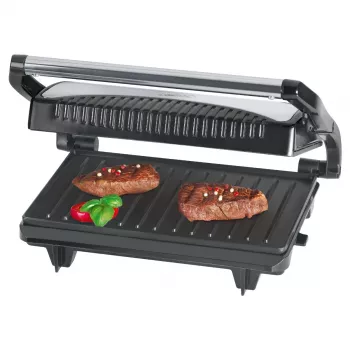 Clatronic MG 3519 kontaktni žar 700 W brez maščobe plošče s premazom proti prijemanju