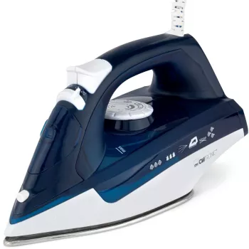 Likalo na paro Clatronic DB 3704, likalna plošča iz nerjavnega jekla, modro-belo, 2200 W, 263856