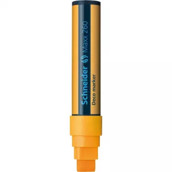 Schneider Maxx 260 Deco kredni marker, 5-15 mm, oranžen 126006