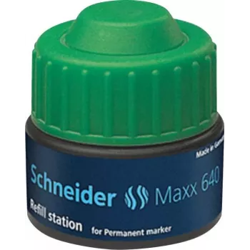 Nadomestno črnilo za marker Schneider Maxx 640, zeleno, 30 ml, 164004