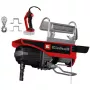 Einhell 2255161 akumulatorsko vitlo za jekleno vrv 250/500 kg, 18 V Power X-Change, brezkrtačno, 12 m vrvi