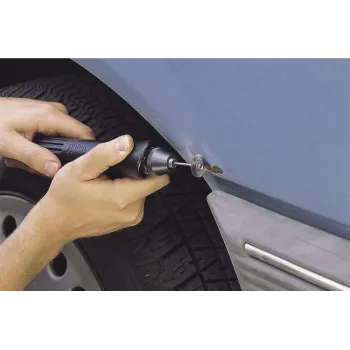 Wolfcraft komplet mini jeklenih žičnih krtač, 3-delni, 2114000