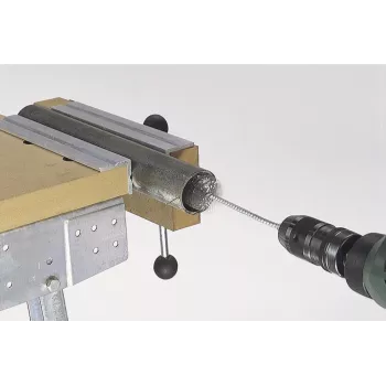 Wolfcraft set cilindričnih krtač 2127000, 3-delni, 15/20/25 mm, jeklena žica, šestrobno vpetje