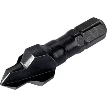 Wolfcraft 2547000 stožčasto grezilo 10 mm orodno jeklo 1/4 inch šesterokotno steblo