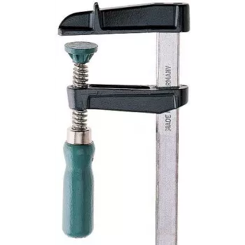 Wolfcraft SZ 50-200 hobi vijačna spona, 200 mm razpon vpenjanja, 50 mm odprtina, pocinkana jeklena tirnica 3605000