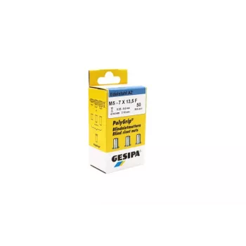 GESIPA PolyGrip® slepa matica M5 nerjavno jeklo A2, steblo 7 x 13,5 mm, 50 kosov 1464888