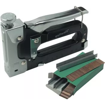 Wolfcraft tacocraft 7 ročni spenjalnik za sponke tipa 53, 4-14 mm 7089000