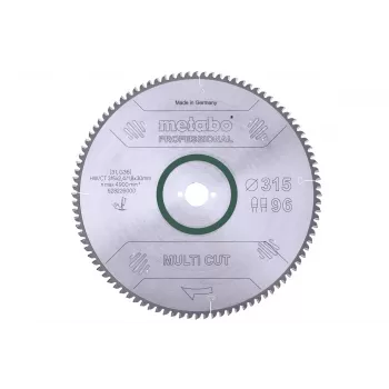 Metabo Multi Cut karbidno krožno žagino rezilo 315x30mm 96 zob FZ/T 628226000