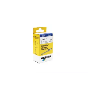 GESIPA PolyGrip® slepa zakovica 3,2 x 8 mm jeklo/jeklo, 100 kosov 1464887