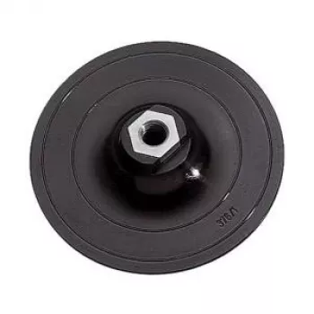 wolfcraft 125 mm brusilna blazinica na ježka z adapterjem za vpenjalno glavo in brusnim listom K80 (2285000)