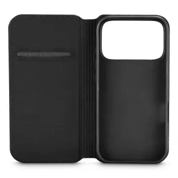 Black Rock Booklet Slim Folio ovitek za Apple iPhone 17 Pro, črn 00080398