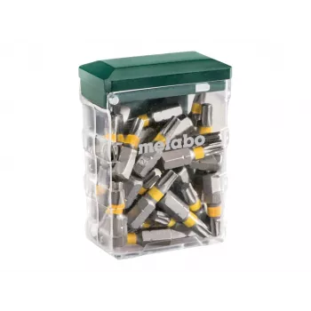Metabo 626712000 25-delna škatla z nastavki TX20 Security Torx z magnetnim držalom nastavkov