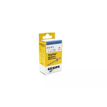 GESIPA PolyGrip® slepe zakovice iz nerjavnega jekla A2 4,0 x 10,0 mm, 75 kosov 1464827