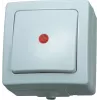 HEINRICH KOPP Paris dvosmerno vrtilno stikalo, podometno, 250 V AC, 10 A, polarno bela 566302004