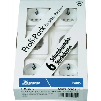 HEINRICH KOPP Paris vložek Schuko vtičnice čisto bel 920702011