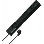 HEINRICH KOPP 19-palčna rack razdelilna letvica 6-vtična Schuko črna 2m kabel 931615016