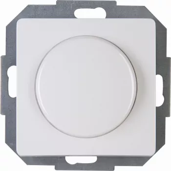 Kopp PARIS 843402085 tlačno izmenično stikalo z LED zatemnilnikom, arktično bela