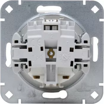 HEINRICH KOPP Schuko vtičnica s poklopcem, nadometna, IP44, siva, 1-vtična, 16 A, 250 V, serija Paris 951529001