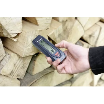 KWB merilnik vlage 012100 digitalni LCD z iglo za les in gradbeni material