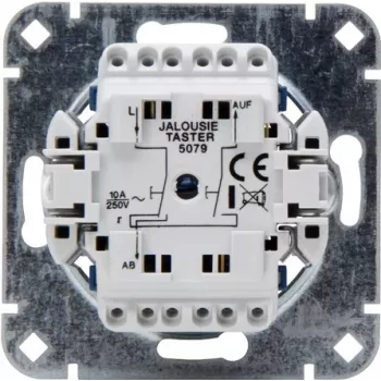 HEINRICH KOPP 507900009 podometni vložek za roloje/tipkalo, 250V, 10AX, IP20, aluminij