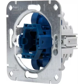 HEINRICH KOPP 508400005 podometni vložek tipke, izmenični kontakt, 250V, 10AX, IP20, aluminij