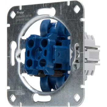 HEINRICH KOPP 508000003 podometni vložek serijske tipke, 250V, 10AX, IP20, aluminij