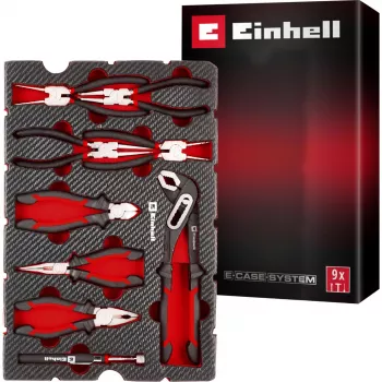 Einhell vložek za orodje set klešč 9-delni za E-Case S-F (370522)