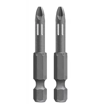 kwb 122153 PoziDriv bit PZ3, 25 mm, šestrobni nastavek 1/4 inch, jeklo, 2 kosa