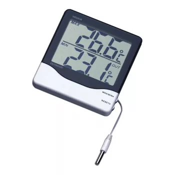 TFA Dostmann kabelski termometer, črno-bel (30.1011.K)