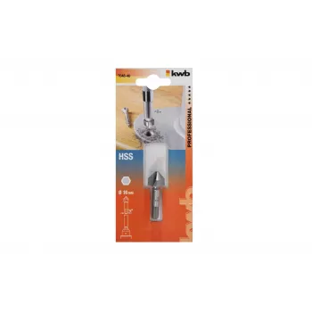 KWB 704840 HSS grezilo 16 mm, 90°, 3 rezila, cilindrično steblo