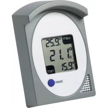 TFA DOSTMANN 30.1017.10 digitalni notranji termometer s prikazom stopnje ugodja, bel