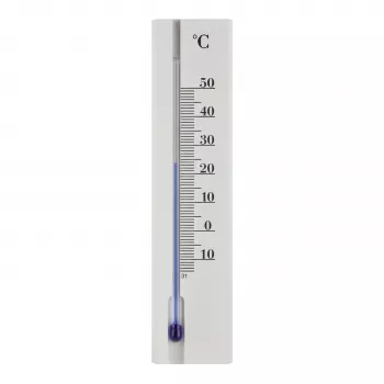 TFA Dostmann 12.1032.09 analogni termometer za stensko montažo, bel, -30 do +50 °C