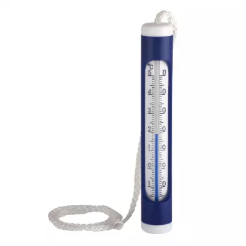 TFA Dostmann 40.2004 plavajoči termometer za bazen in ribnik, modro-bel