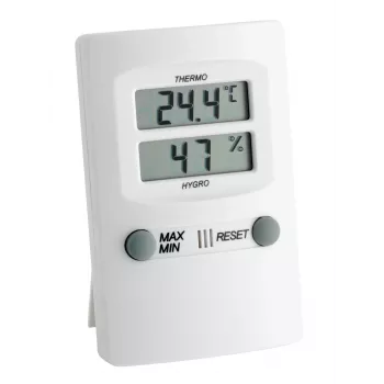TFA Dostmann digitalni termo-higrometer, bel (30.5000.02)