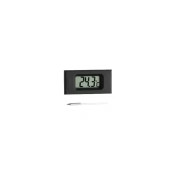 TFA Dostmann vgradni termometer s kabelskim senzorjem, črn (kat. št. 30.2025)