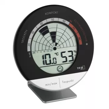 TFA Dostmann 30.5032 digitalni termo-higrometer Mold Radar