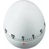 TFA DOSTMANN kuhinjsko časomerilo v obliki jajca, mehansko, belo, 60 minut, zvončasti alarm, 60 x 74 mm 38.1002