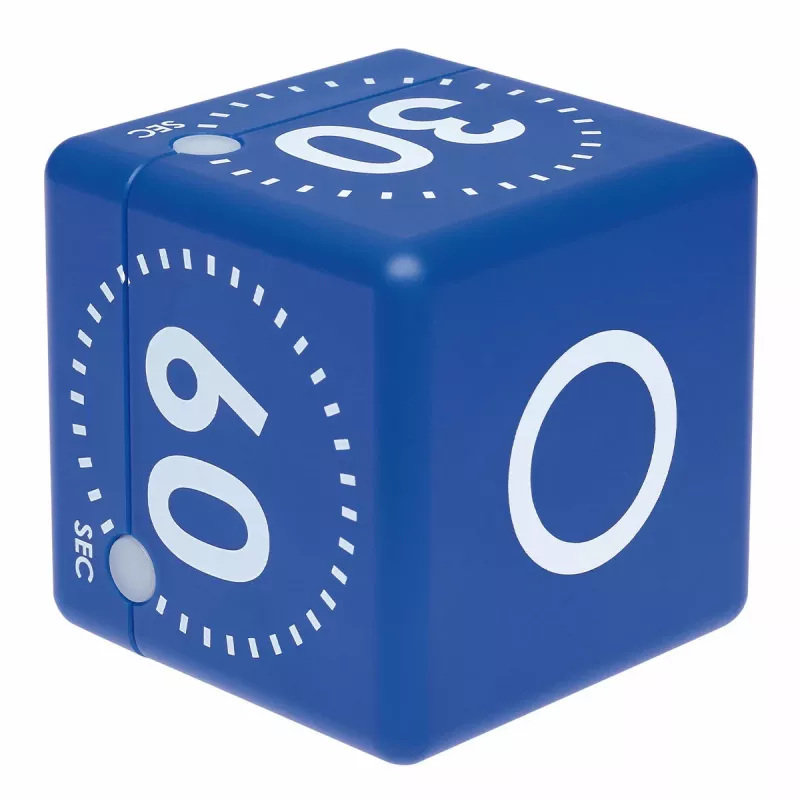 TFA Dostmann Timer CUBE digitalno kockasto časomerilo, modro 38.2036.06
