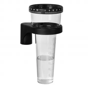 TFA Dostmann 47.1001 merilnik padavin, prozorno-črn, 0-40 mm, ročni