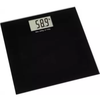 TFA Dostmann Step Plus digitalna osebna tehtnica 200 kg črna 50.1015.01