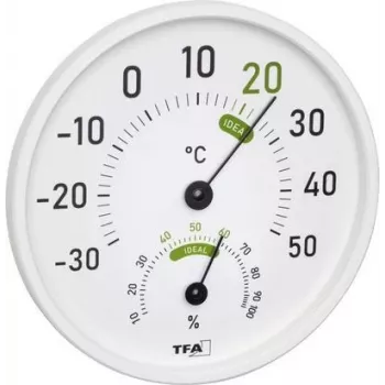 TFA Dostmann digitalni termo-higrometer, bel 45.2045.02